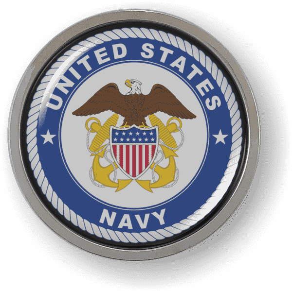 U.S. Navy Officer Crest Emblem